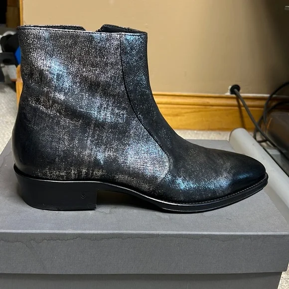 Ludlow Vintage Boot, John Varvatos, Size 11, Black John Varvatos Collection Ludlow Vintage ZIP Boot Size 11 (US  main image 2